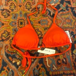 VITAMIN A BIKINI TOP NWT S